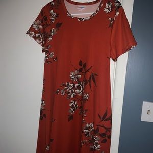 LuLaRoe Jessie dress with pockets size small
